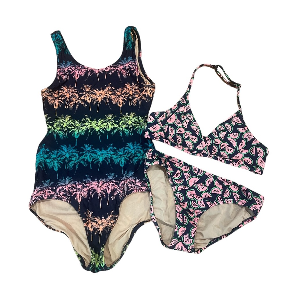 J CREW Girls Bathing Suit Bundle